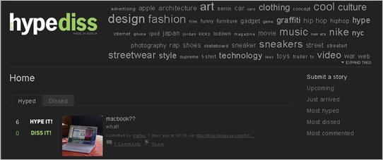 hypediss screen Top 50 Mạng Bookmarking Giúp Bạn Tăng Traffic và SEO Hiệu Quả