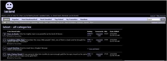 i am bored Top 50 Mạng Bookmarking Giúp Bạn Tăng Traffic và SEO Hiệu Quả