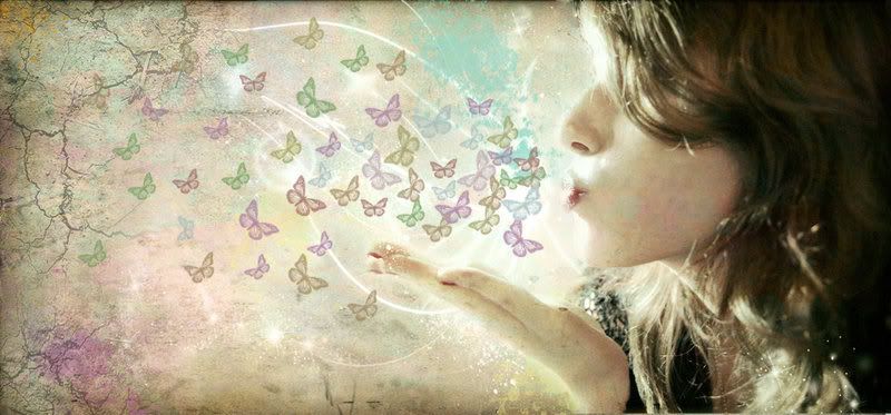 i wish i could blow butterflies out of my mouth