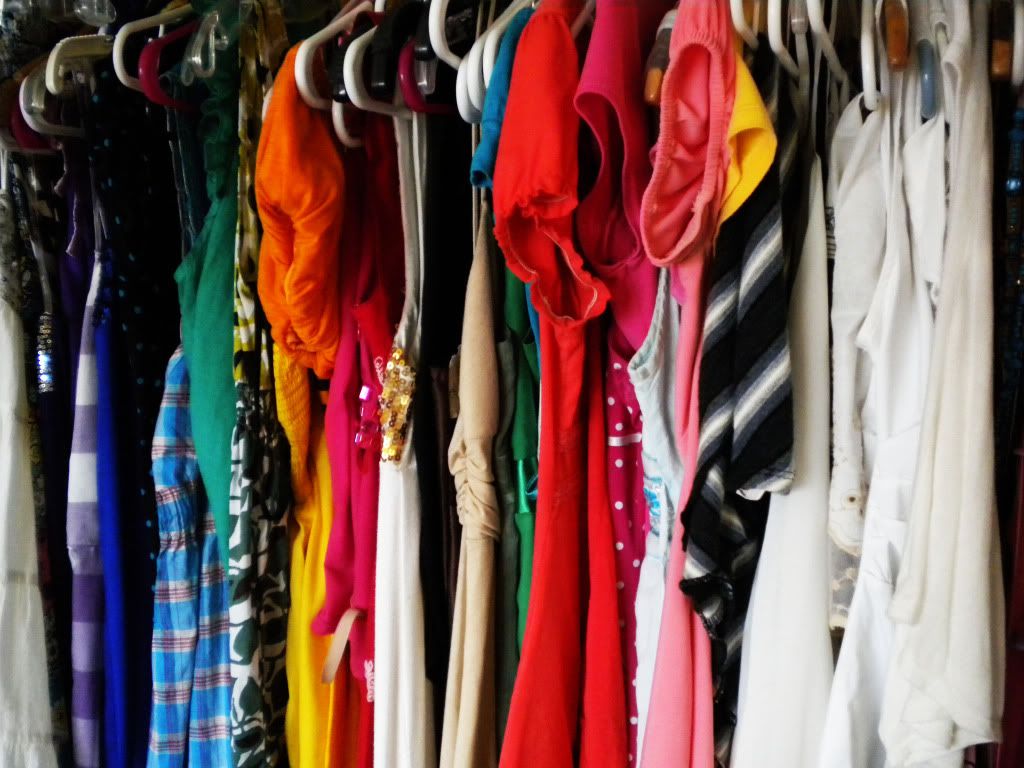 Color Coded Closet