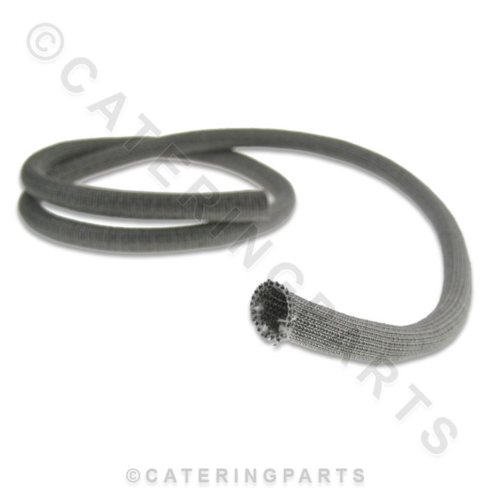 DG02 OVEN DOOR GASKET METAL BRAIDED UNIVERSAL HIGH TEMP HOLLOW SEAL BY