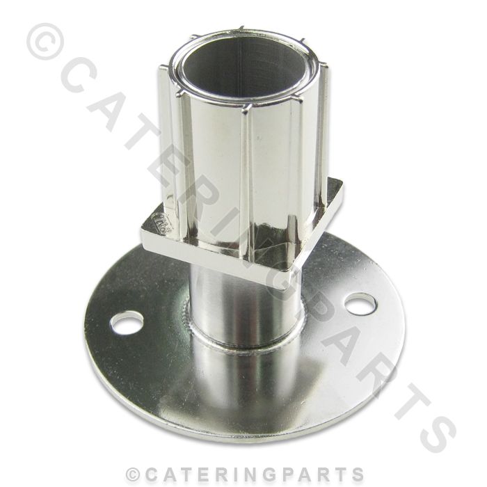 40mm SQUARE TABLE LEG / ADJUSTABLE FEET / FOOT INSERT FOR STAINLESS