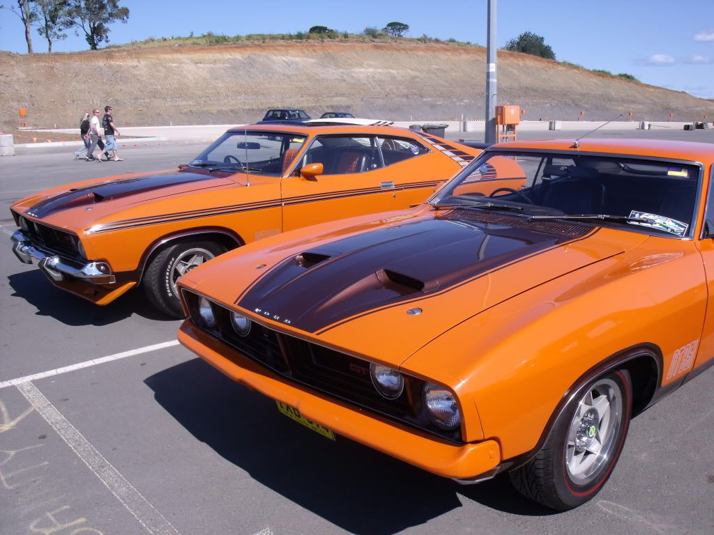 Burnt Orange Car