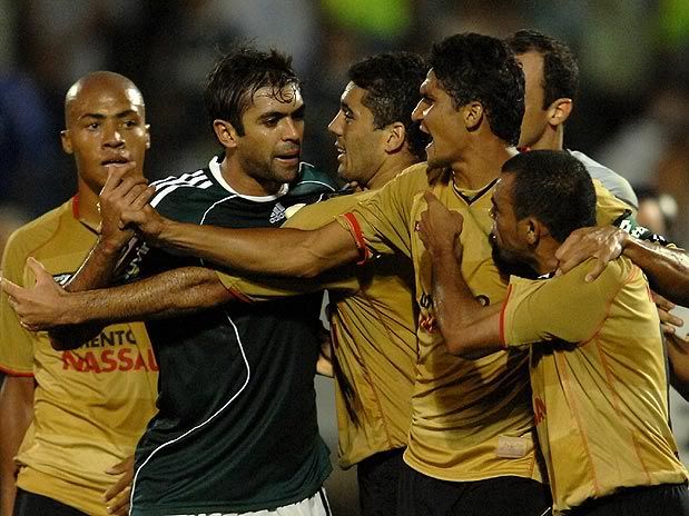 Palmeiras e Sport fizeram jogo tenso
