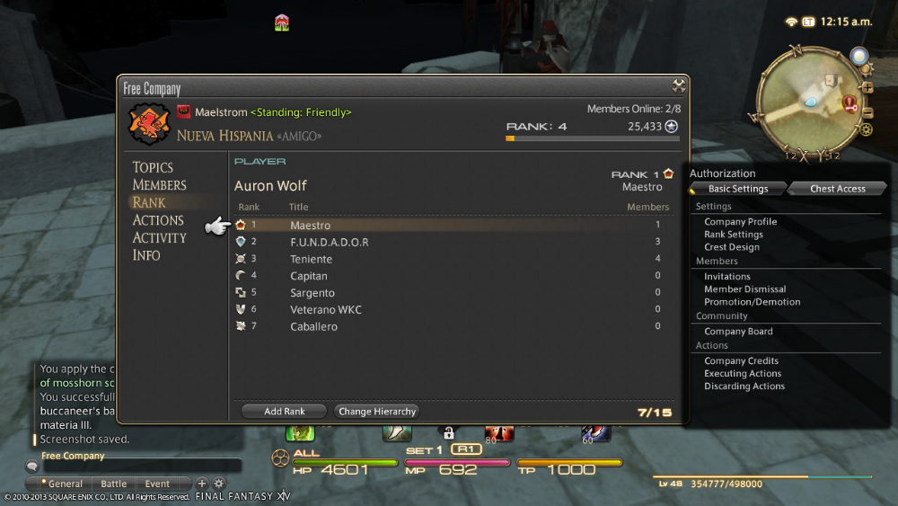 Compania Oficial Ffxiv Preguntas Frecuentes Ps Lider Network Channel