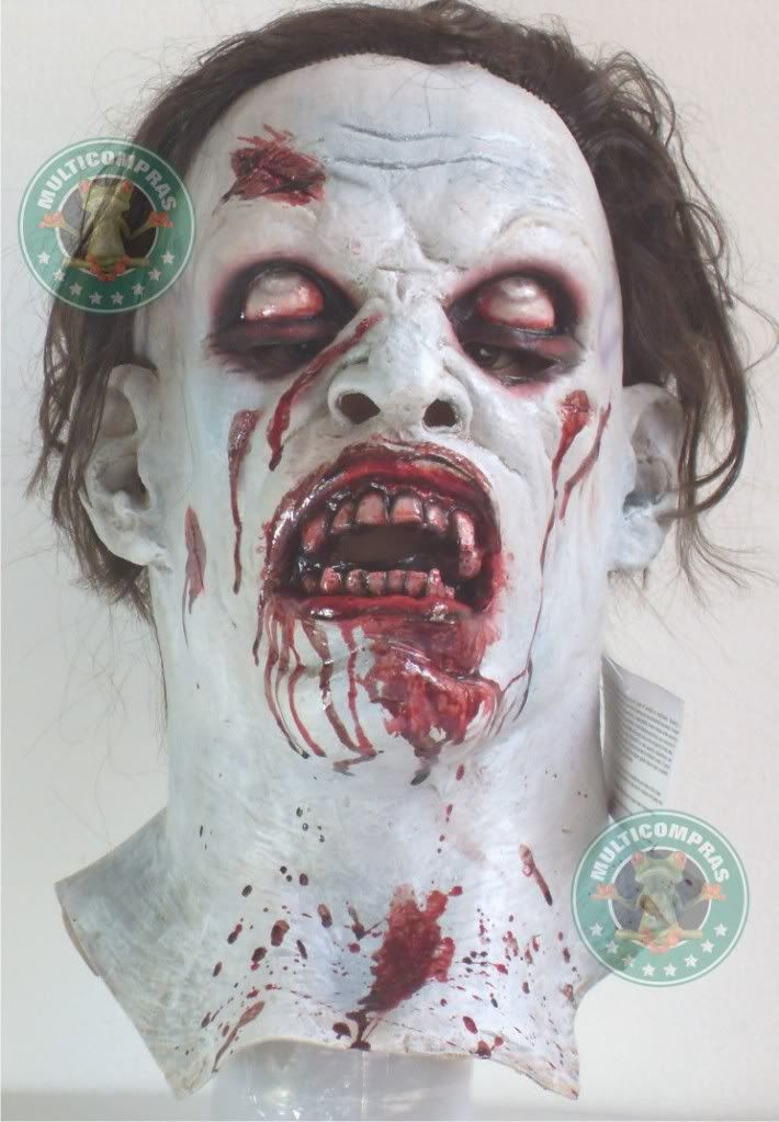 Aterradora mascara de latex Cellar Dweller zombie sangriento muertos vivientes disfraz halloween MULTI COMPRAS Mercado Libre MercadoPago multicomprasmx.com