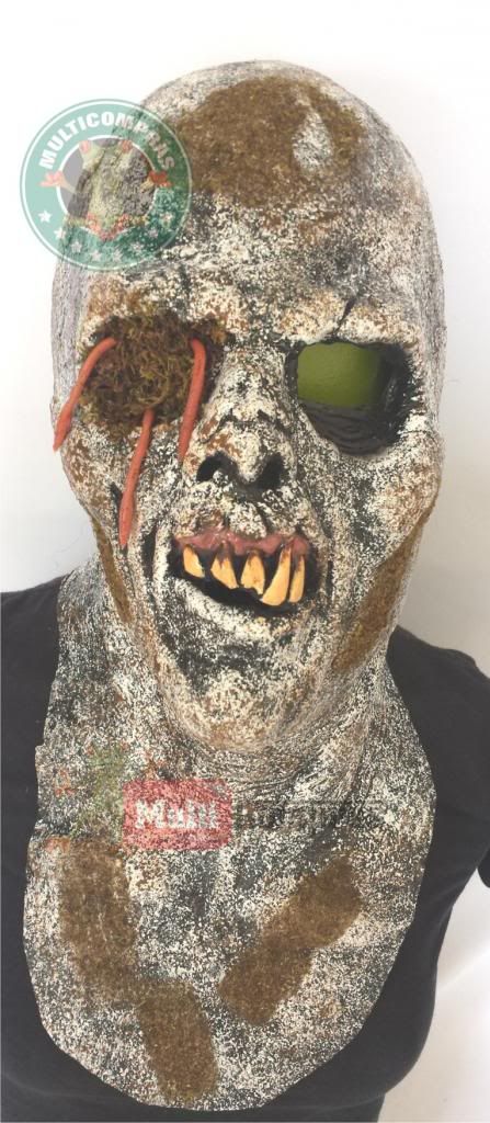 ZOMBIE SIFILIS ZOMBIE SKULL CRANEO Halloween Mask LATEX DIA DE NUERTOS MULTICOMPRAS MERCADOLIBRE BRUJA FIESTA DISFRAZ RAVE JUERGA COTORREO 1