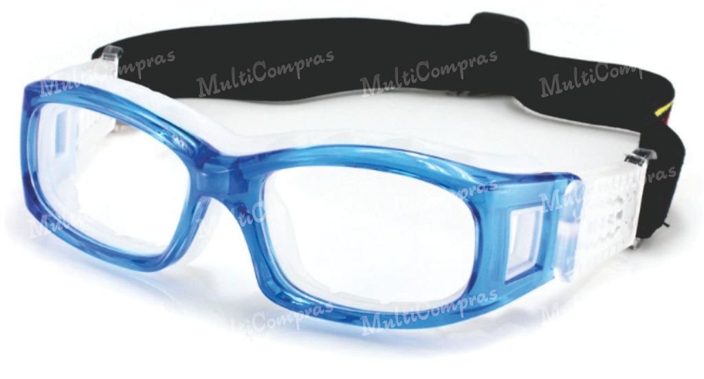 Goggle Deportivo para Graduar Transparente Profesional Deporte bascketbol futbol karate tae óptica multi compras lineo mercadolibre mercadopago multicomprasmx