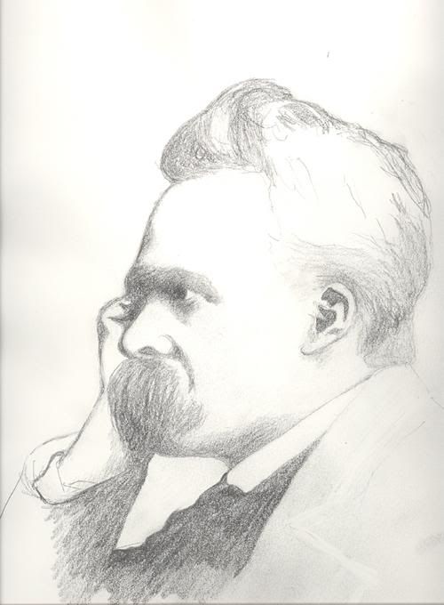 Friedrich Nietzsche by Les bruder
