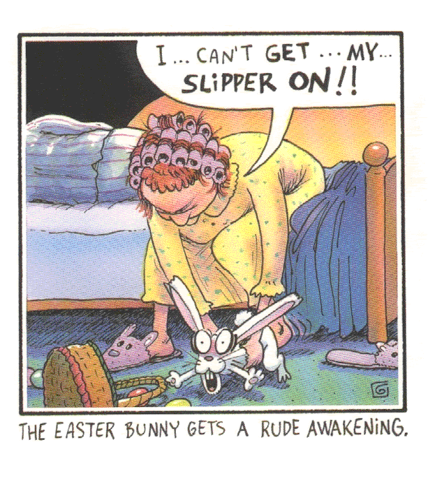 easter bunnies cartoon. easter-unny-slippers-cartoon-