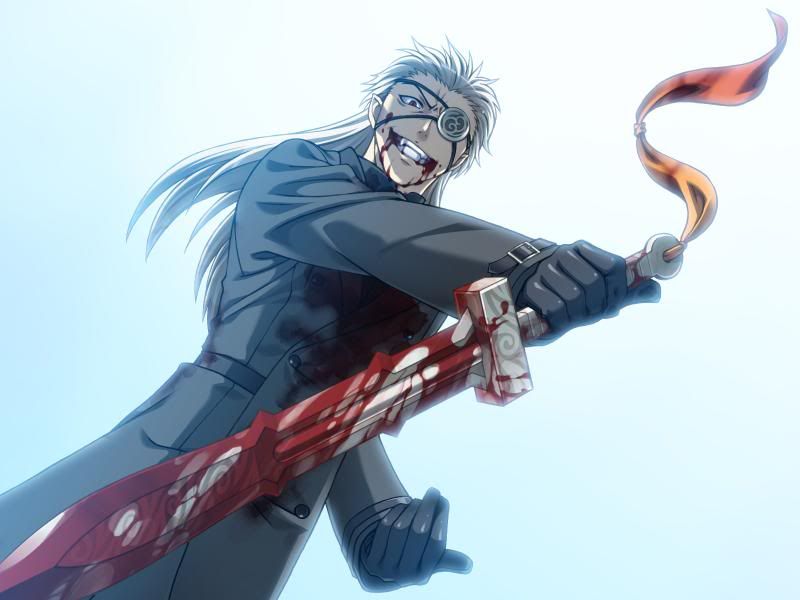 At one point you can meet this guy in a shopping mall and not only does no one realize he's the main villain they ask for his help finding a lost child's parents. Seriously. And for the people thinking OMG SPOILERS stick a sock in it. If you're too stupid to figure out this guy is the main villian you won't get to play this anyway since you'll burn your house down trying to put the game in the CD tray. At one point you can meet this guy in a shopping mall and not only does no one realize he's the main villain they ask for his help finding a lost child's parents. Seriously. And for the people thinking OMG SPOILERS stick a sock in it. If you're too stupid to figure out this guy is the main villian you won't get to play this anyway since you'll burn your house down trying to put the game in the CD tray.