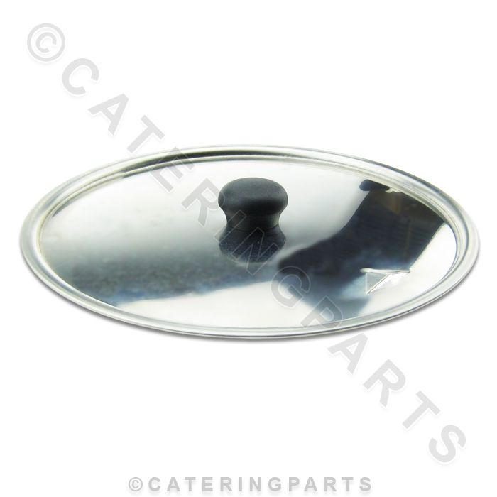 BURCO 082626775 300mm STAINLESS STEEL LID WITH STEAM VENT FOR HOT WATER BOILER