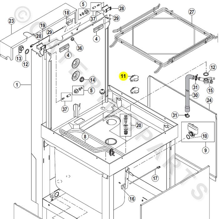 Hobart Am14 Dishwasher Parts