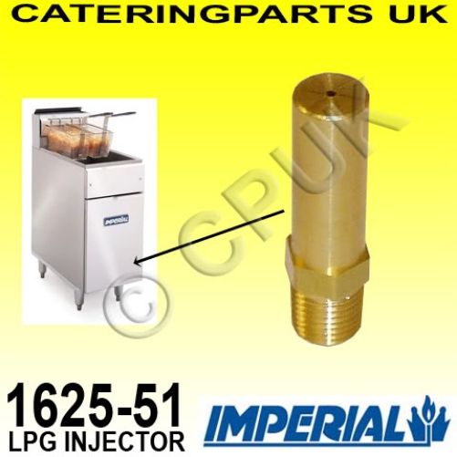 1625 51 IMPERIAL IFS CIFS 40 GAS FRYER LPG BURNER JET