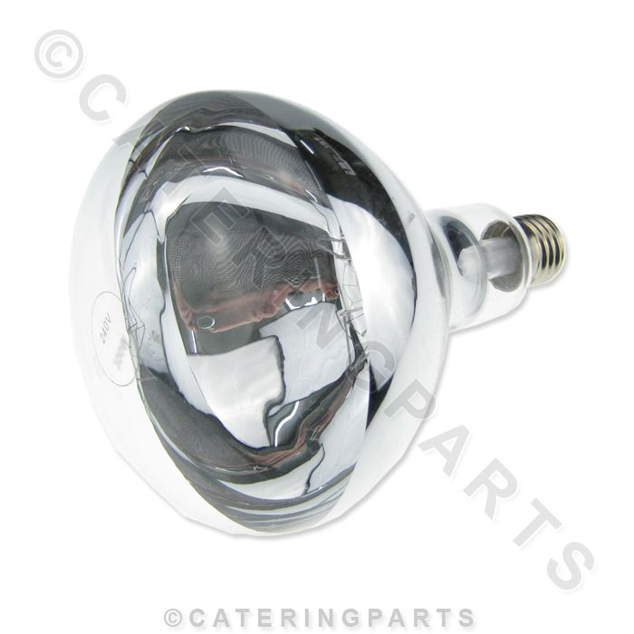 PACK OF 4 x LA23 300W 240V GANTRY HEAT LAMP E27 SCREW REFLECTOR TYPE SPOT LIGHT