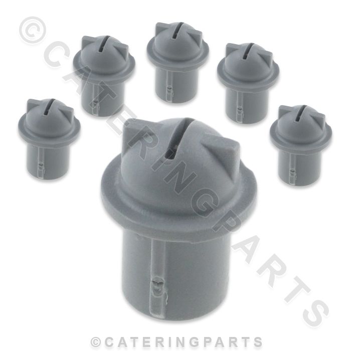MAIDAID HALCYON MH100409 MH100408 RINSE NOZZLE JET AND RING NUT FOR GLASSWASHER